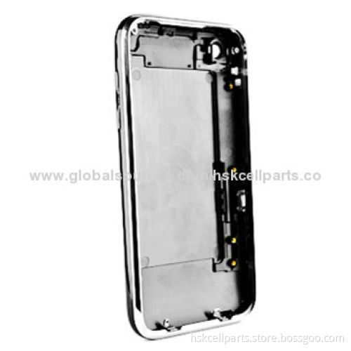 Complete Set Housing Faceplate Cover for iPhone 3GS, 32GB, Black/Silver
